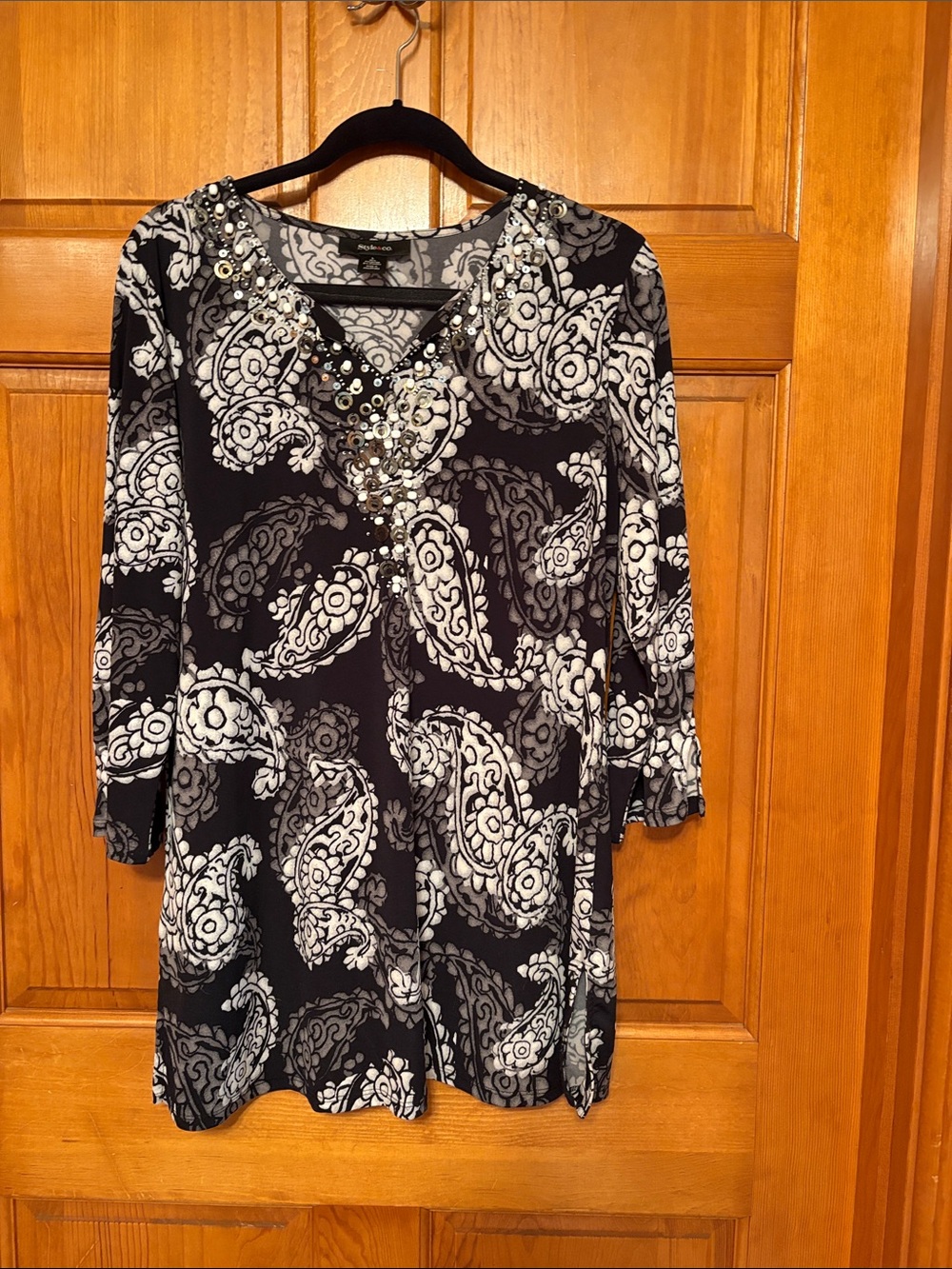 Style & co Beaded Tunic